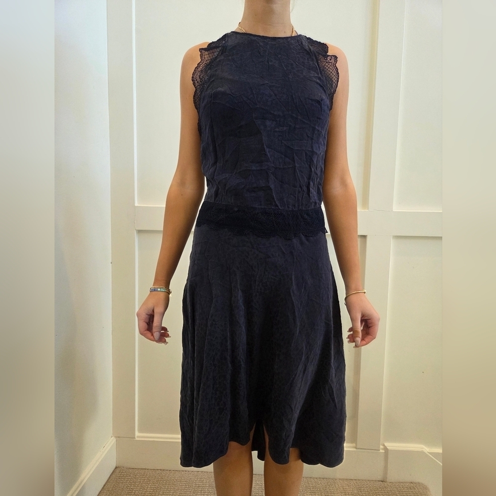 Zadig & Voltaire Roberto Jac Zv Silk Dress - Picture 13 of 15